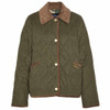 Green Barbour Womens Emilia Quilt Jacket