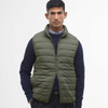 Green Slate Barbour Mens Bradbury Puffer Gilet Model Front