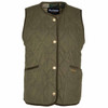 Deep Olive/Ancient Tartan Barbour Womens Cecily Gilet