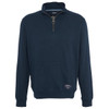 Navy Barbour Mens Skipton Relaxed Fit Half Zip Sweatshirt