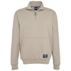 Vintage Khaki Barbour Mens Skipton Relaxed Fit Half Zip Sweatshirt