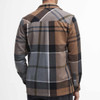 Cedarwood Barbour Mens Lannich Tartan Overshirt Model Back