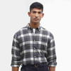 Barbour Mens Fallbay Tailored Fit Checked Shirt Model Front