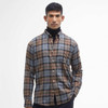 Cedarwood Barbour Mens Rasay Tailored Fit Shirt Model Front