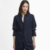 Navy Barbour Womens Carrie Shirt Model Front