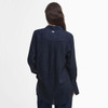 Navy Barbour Womens Carrie Shirt model Back