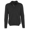 Charcoal Marl Barbour Mens Avoch Half Zip Sweater