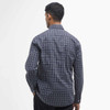 Black Barbour Mens Windale Tailored Fit Checked Shirt Back