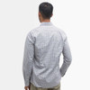 White Barbour Mens Windale Tailored Fit Checked Shirt Back