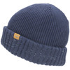 Navy Sealskinz Bacton Waterproof Cold Weather Roll Cuff Beanie