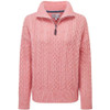 Dusky Pink Schoffel Womens Settle 1/4 Zip Jumper