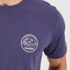 Steel Blue Swanndri Mens Barton Printed T-Shirt Front Graphic