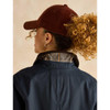 Navy  Joules Womens Katherine Waterproof Jacket Neck Detail