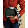 Dark Green Joules Trent Cross Body Bag On Model