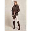 Khaki Borg Holland Cooper Womens Country Borg Fleece Gilet On Model Lifestyle