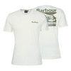 Antique White Barbour Mens Camber Graphic T-Shirt