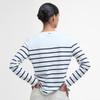 Cloud Stripe Barbour Womens Bradley Top SS25 Back