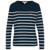 Navy Stripe Barbour Womens Bradley Top SS25