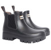 Black Barbour Womens Halton Chelsea Welly
