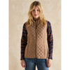 Brown Joules Minx Womens Quilted Gilet On Model