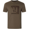 Major Brown Harkila Mens H-Logo T-Shirt