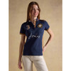 Navy Joules Beaufort Womens Polo Shirt On Model