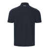 Navy Musto Mens Original Striped Polo Shirt