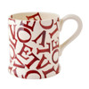 Emma Bridgewater L.O.V.E Polka Red Half Pint Mug