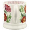 Emma Bridgewater Poppy Half Pint Mug BACK