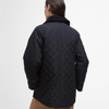 Black/Ancient Barbour Womens Corinne Quilted Jacket Back