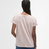 Primrose Pink Barbour Womens Kenmore T-Shirt Back