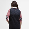 Dark Navy Barbour Womens Blake Gilet Back