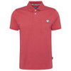 Red Spice Barbour Mens Tothill Tailored Fit Polo Shirt
