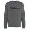 Light Sage Barbour Mens Larkhill Crew Neck Sweatshirt
