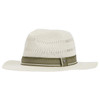 Antique White Barbour Mens Whitfield Fedora Hat
