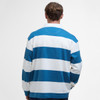 Midnight Barbour Mens Broome Rugby Shirt Back