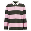 Pink Barbour Mens Broome Rugby Shirt