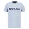 Mineral Blue Barbour Mens Logo Tee