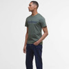 Thyme Barbour Mens Logo Tee Front