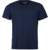 Black Barbour Mens Sports Tee