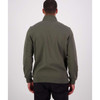 Dark Olive Swanndri Mens Fundementals Quarter Zip back
