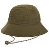Dusky Green Barbour Mens Transport 6 Panel Bucket Hat