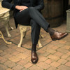 Dark Brown Calf Loake Mens Hitchcock Shoes Lifestyle