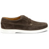 Anthacite Suede Loake Mens Sardina Shoes Side