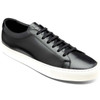 Black Calf Leather Loake Mens Sprint Trainers