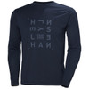 Helly Hansen Mens Skog Graphic Long Sleeve Tee