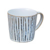 Denby Light Grey Vertical Wax Large Mug
