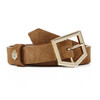 Tan Suede Fairfax & Favor Womens Sennowe Belt