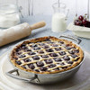 Le Creuset Classic 3-ply Stainless Steel Shallow Casserole with Lid