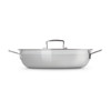 Le Creuset Classic 3-ply Stainless Steel Shallow Casserole with Lid